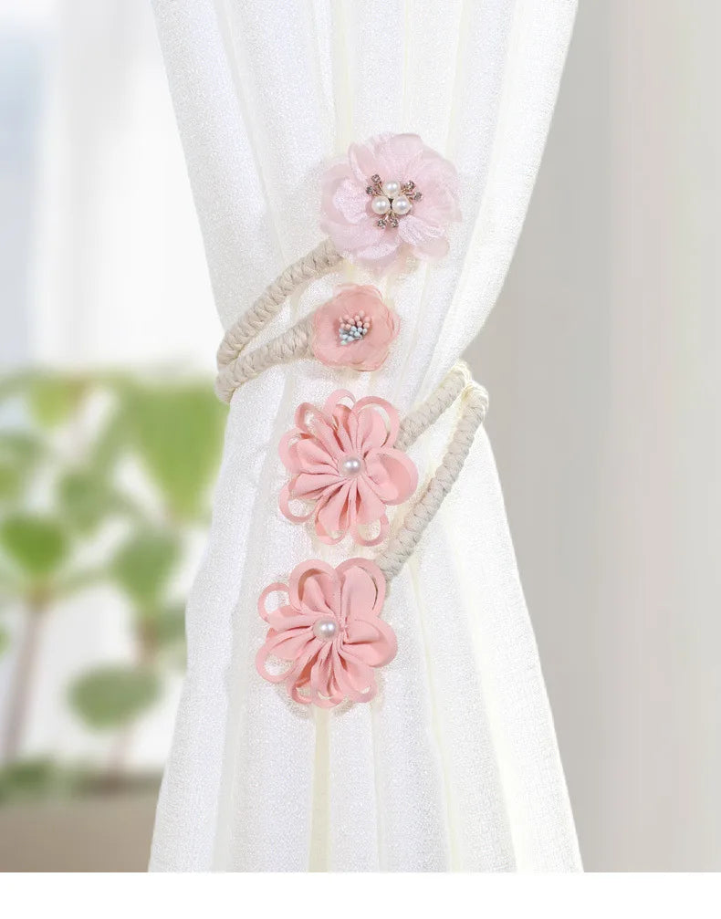Zweige-Blumen-Gardinenband – Einfaches modernes Design