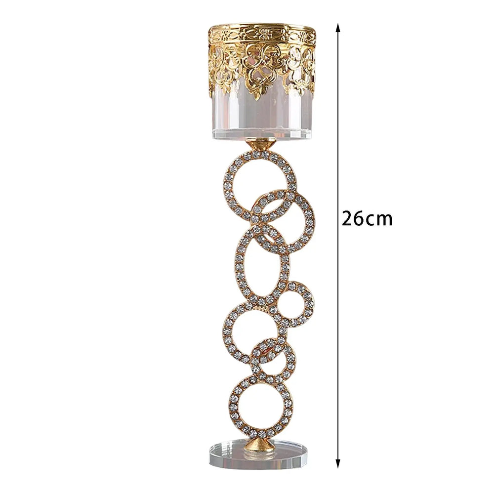 Zylinder Kerzenhalter – Glas Europäisch – 18cm/26cm