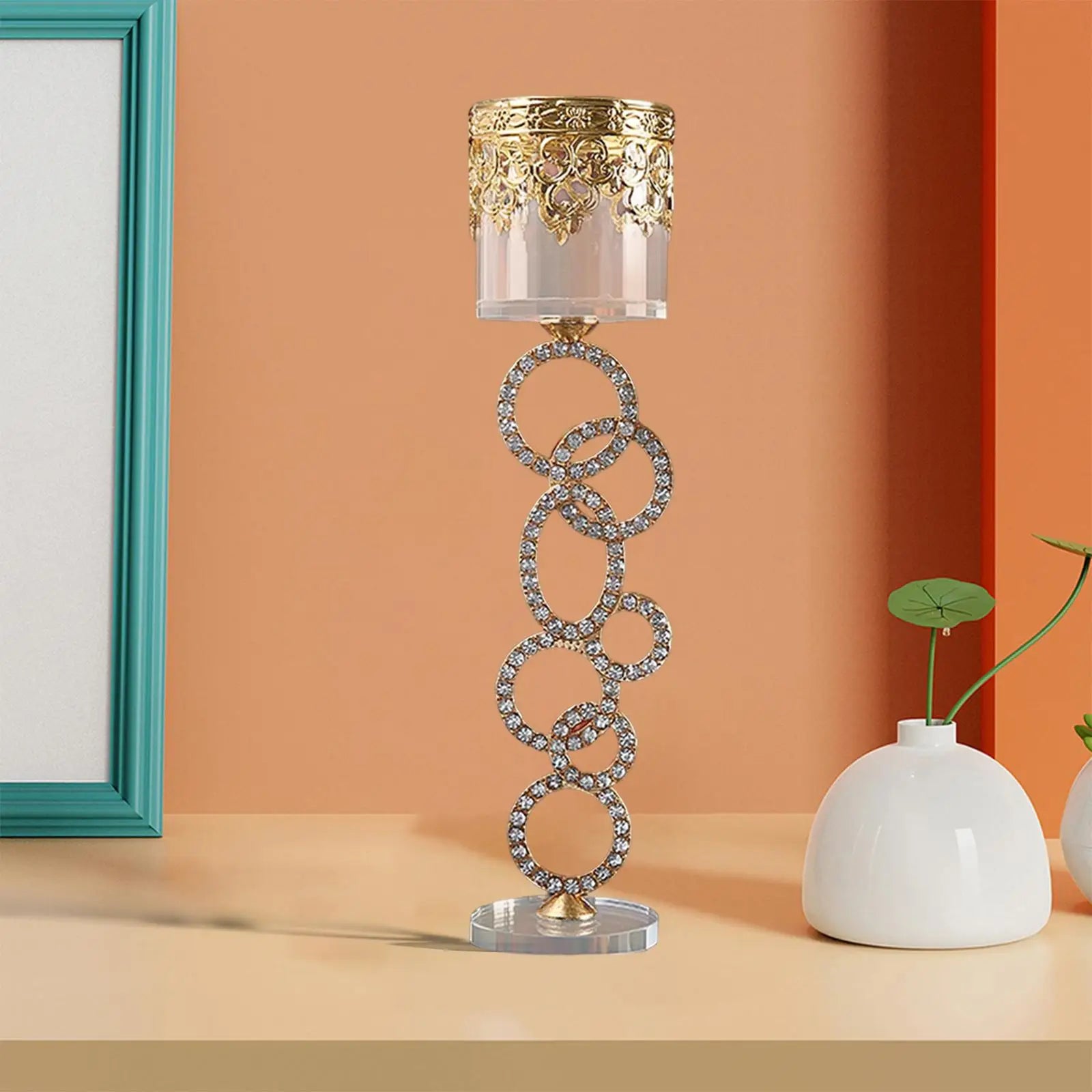 Zylinder Kerzenhalter – Glas Europäisch – 18cm/26cm