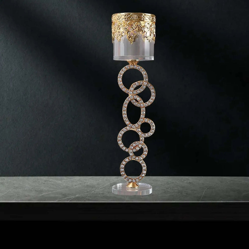 Zylinder Kerzenhalter – Glas Europäisch – 18cm/26cm